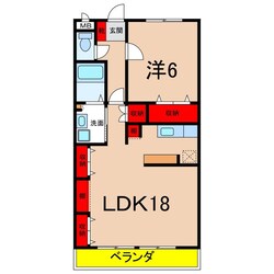 ハイマート明金の物件間取画像